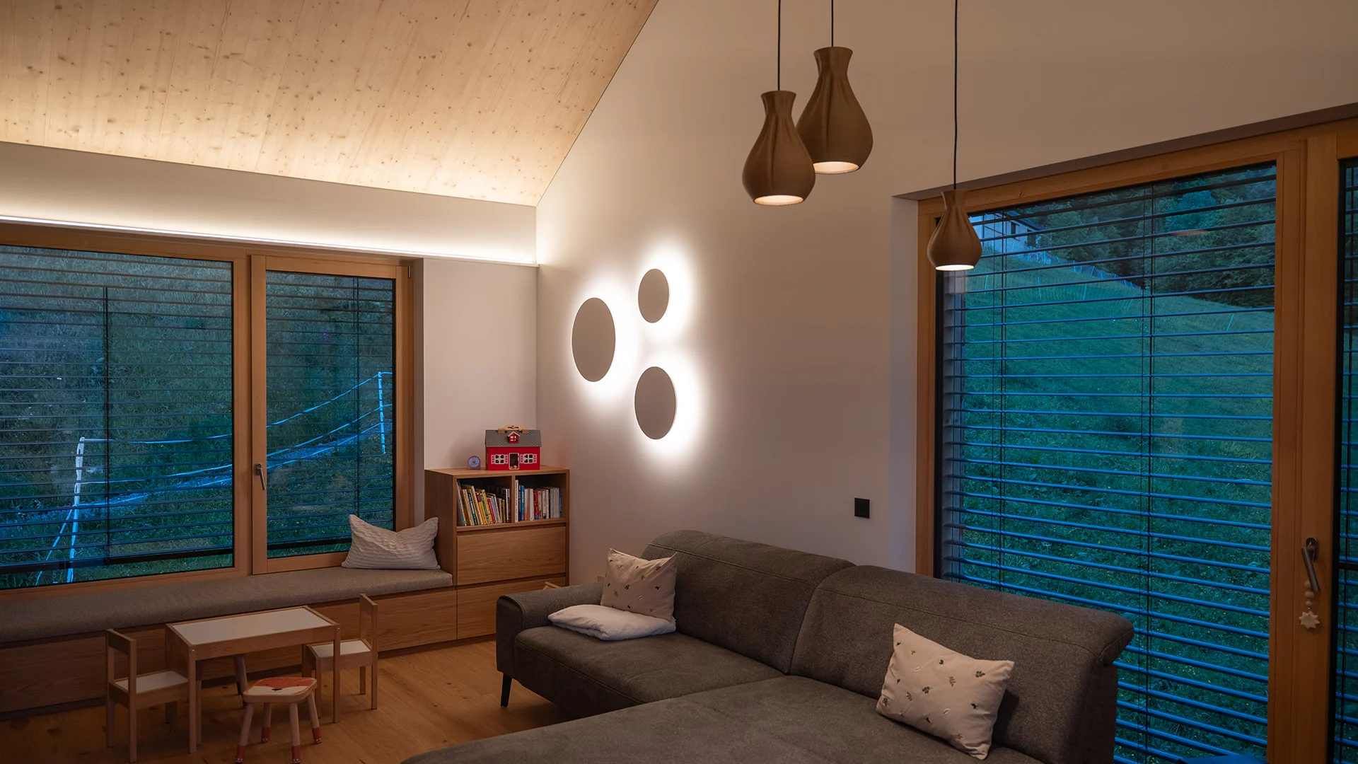 Lichtplanung für ein Holzhaus im Rheintal – Conceptlicht, Bild 8